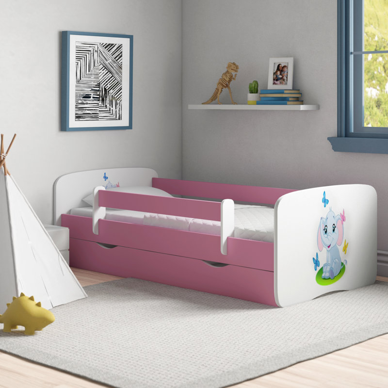 Zipcode Design Caswell Convertible Toddler Bed with Drawers & Reviews